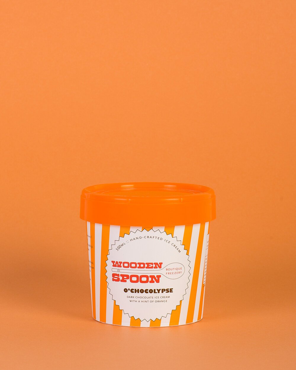 O’chocolypse: Chocolate ice cream with a hint of orange
